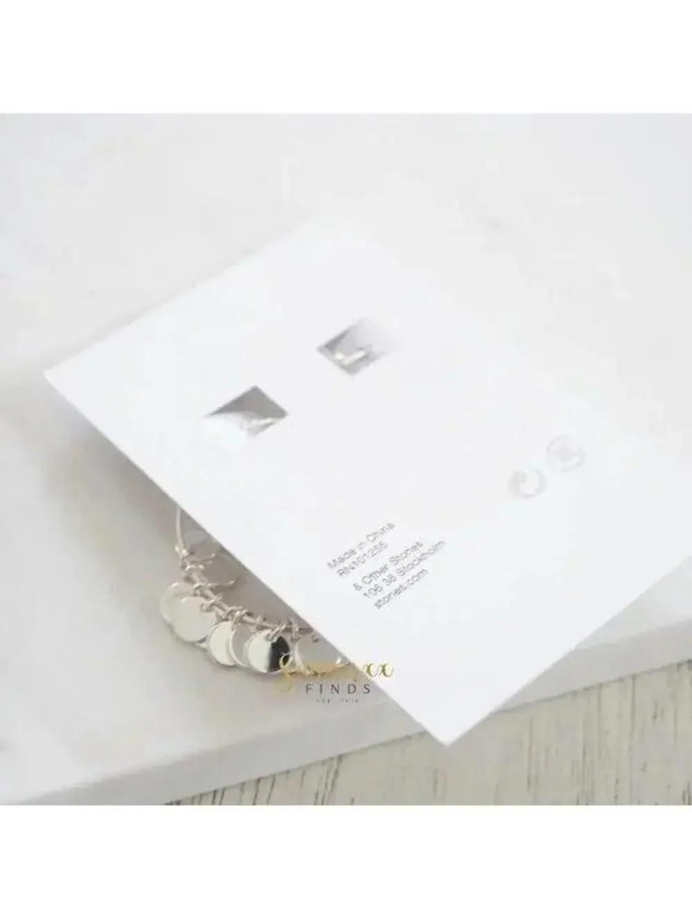 & Other Stories Mini Hoop Coin Earrings